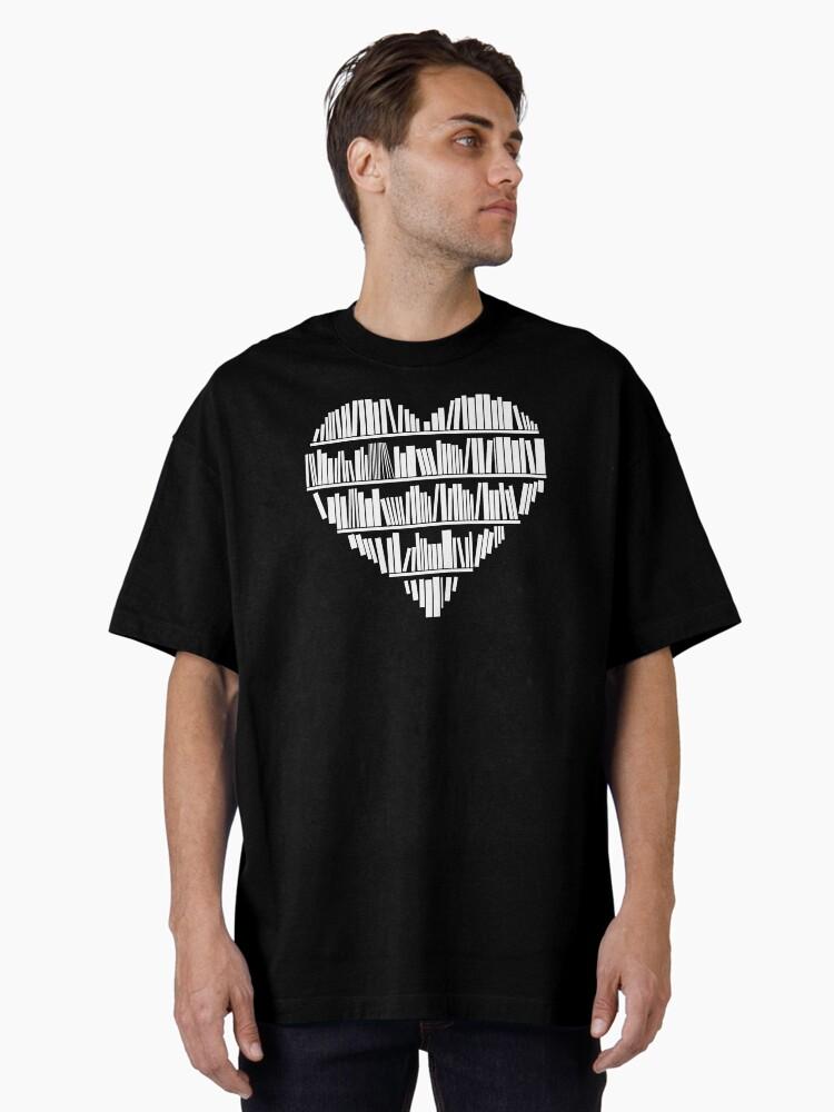 Worms Book Lover Oversized T-Shirt