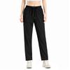 [SLEEPSINERO] Women's Jersey Pants [Sweat-wicking, Quick-drying, Cool Touch, 95% UV Protection] Cool, Relaxed Fit, Lightweight, Antibacterial,