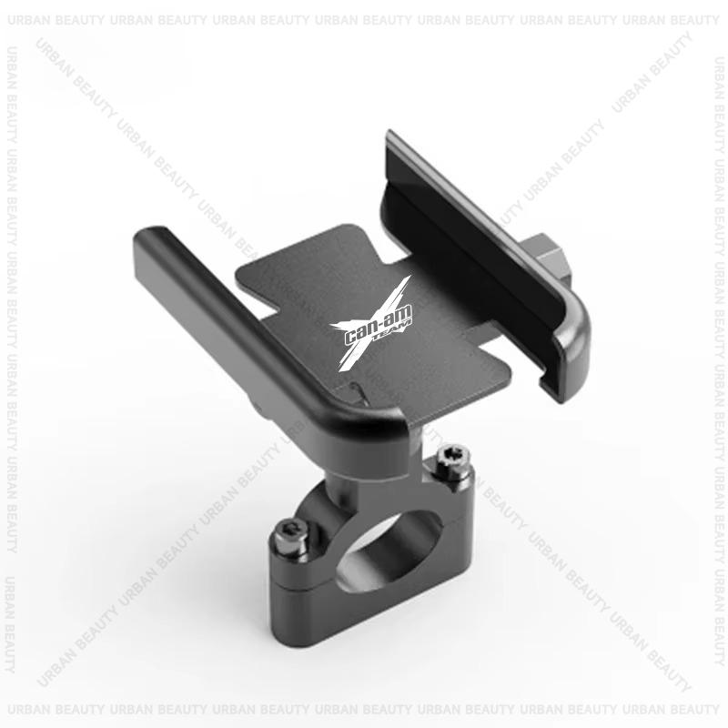 

For Can-am Spyder RT Spyder F3 Ryker Maverick X3 alloy mobile phone holder GPS bracket mounting clip mobile handlebar bracket