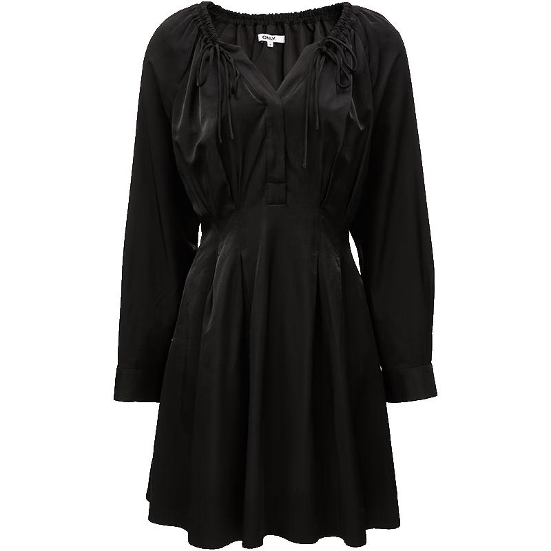 ONLY Women s 2025 Spring Drawstring A-line Short Dress S