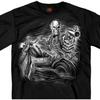 Hot Leathers Assassin Rider T-Shirt (Black Large)