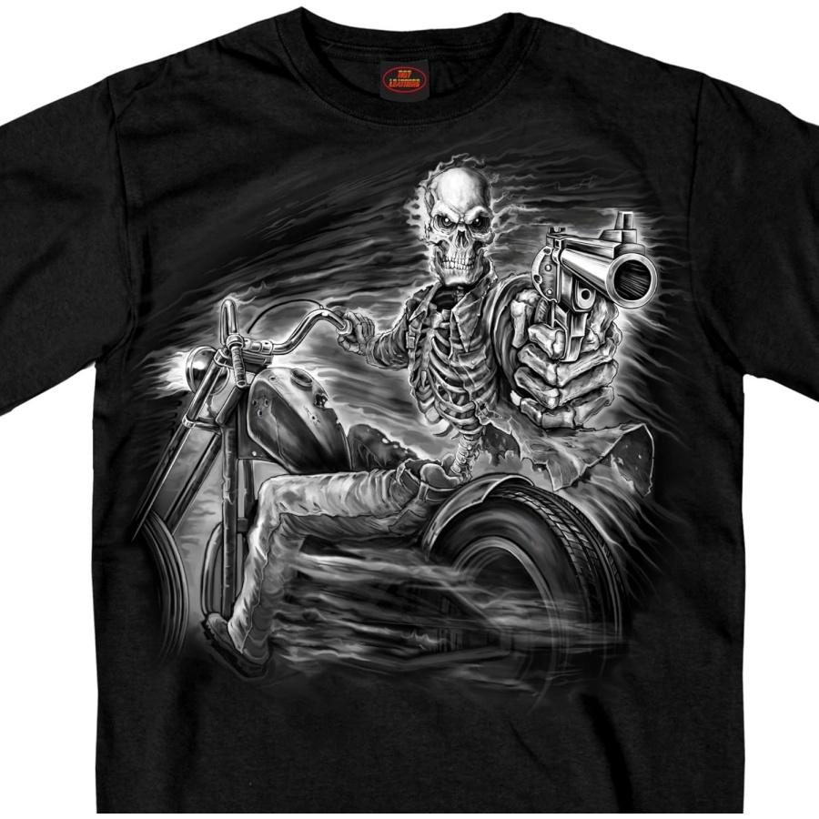 Hot Leathers Assassin Rider T-Shirt (Black Large) XXXXXL разноцветный