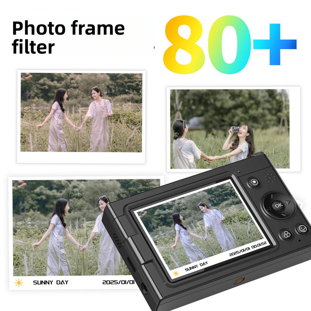 D7 High Definition Ccd Digital Camera Beauty Selfie Retro 64 Million Wifi Camera Camera Student Card Machine