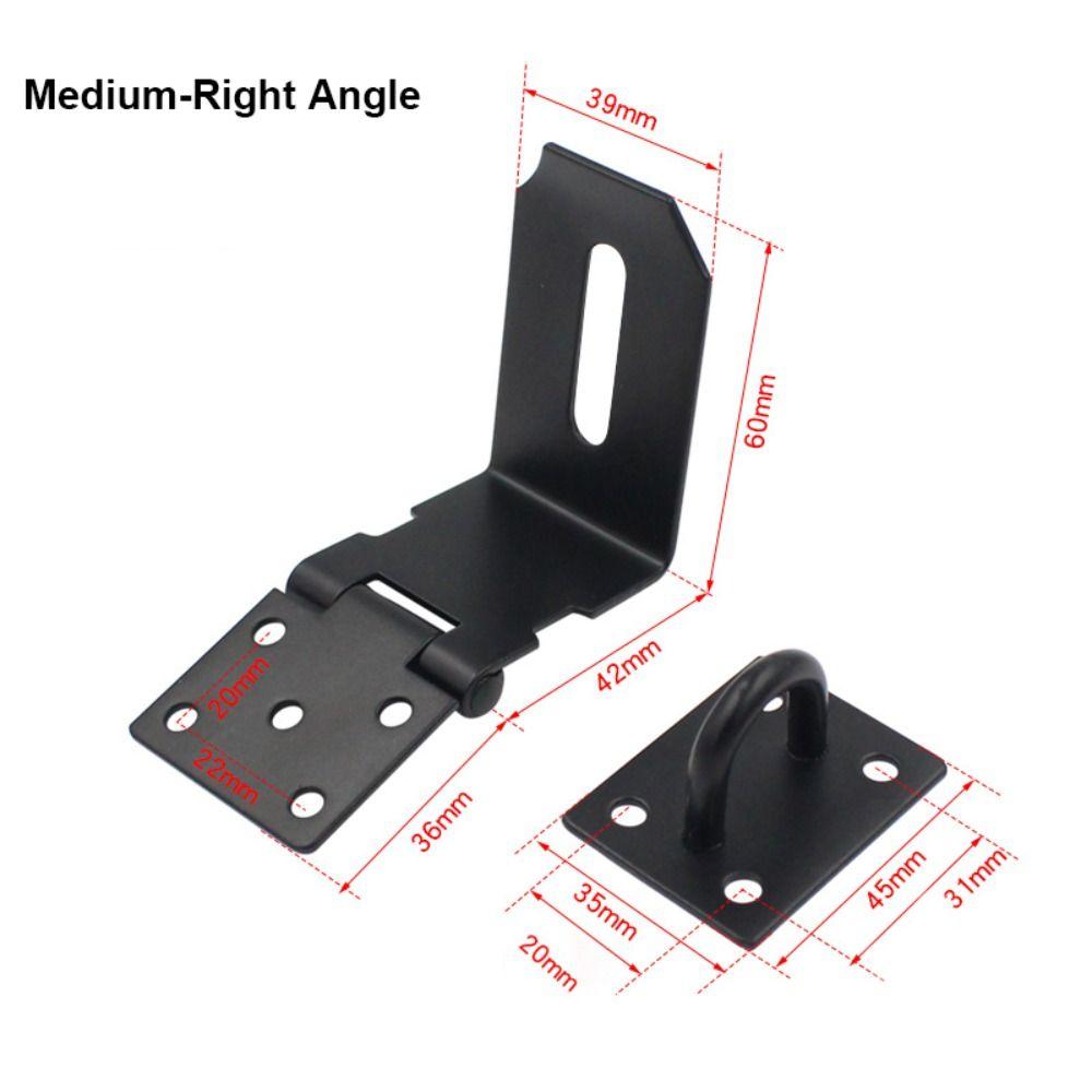 Household Door Clasp Lock Burglar-proof Gate Bolt Durable Shed Latch
