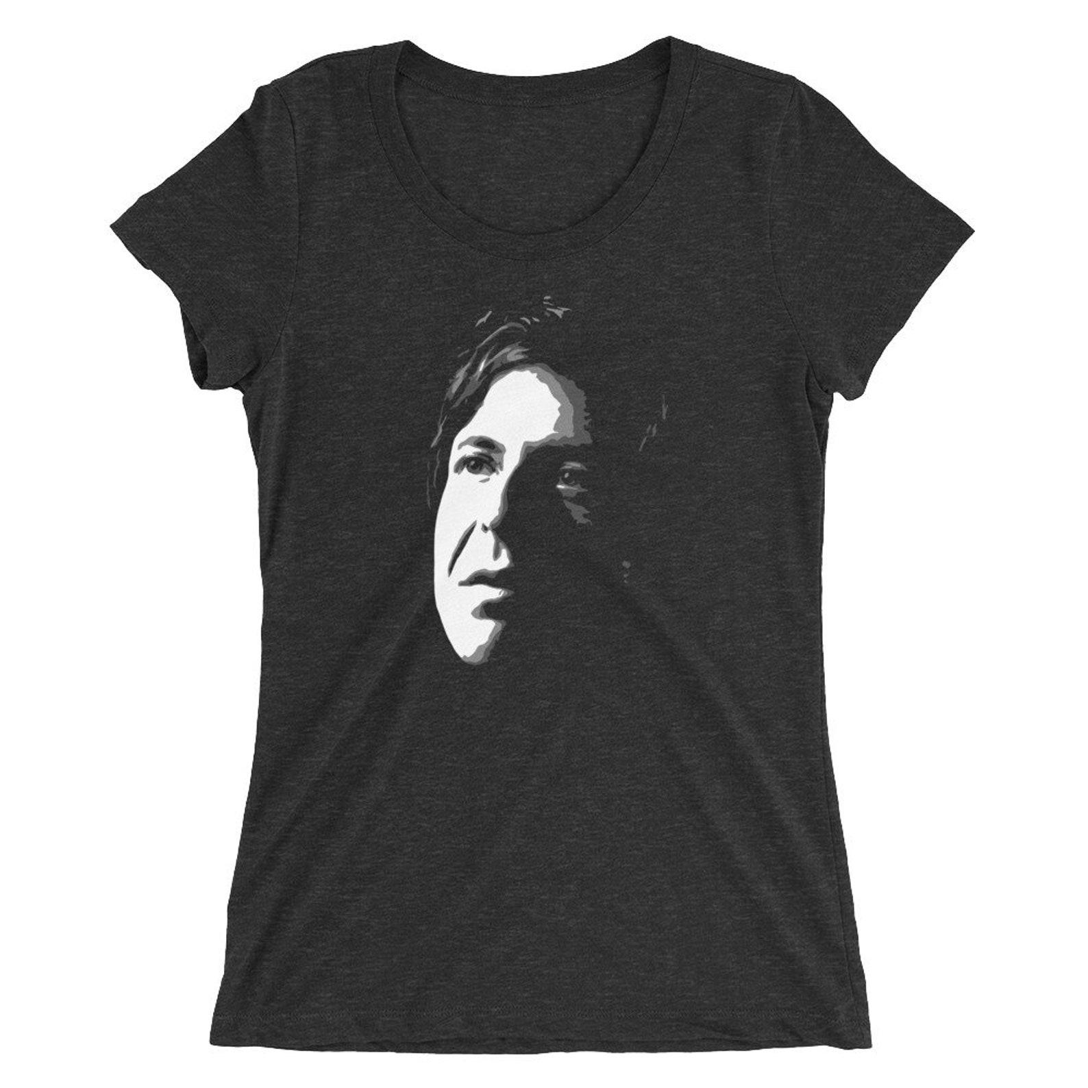 Leonard Cohen Ladies T shirt XL