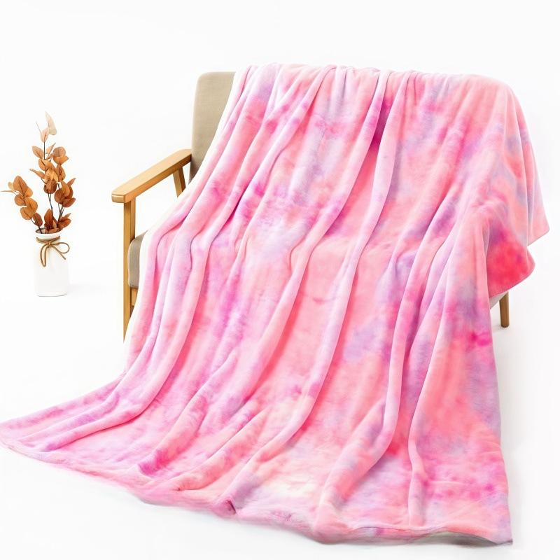 Manta, Manta de Felpa Tie Dye, Manta Cálida