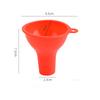 1 Pcs Silicone Funnel Large and Wide Diameter Multi-functional Funnel Pour Oil Milk Powder Beans Dispense Funnel Kitchen Gadgets