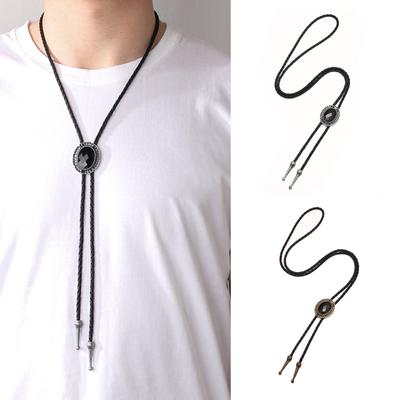 Glänzende Strass-Dekorationen Bolo-Krawatte für Männer Frauen Bräutigam Hochzeits-Halskette Western-Cowboy-Halstuch Bolo-Krawatte für Hemd