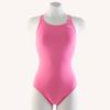 Nike Women Anser Solid Fastback Swimsuit Pink Glow Nessa001
