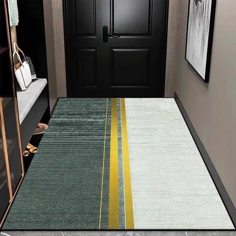 Modern Simple Style Large Size Living Room Rugs Light Luxury Bedroom Carpet Soft Easy Cleaning Entrance Door Mat Customizable