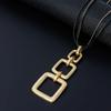 New women's necklace long high fashion retro personality trend pendant European and American