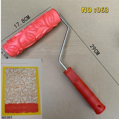 Arts Wood Grain Paint Roller Hand Tools DIY Imitation Wood Pattern Tool Home Decoration Wall Brush Painting Grain Pattern Tool