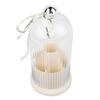Makeup Brush Storage Holder 360 Degree Rotatable Makeup Organizer Dustproof Waterproof Holder for Lipstick Cosmetic