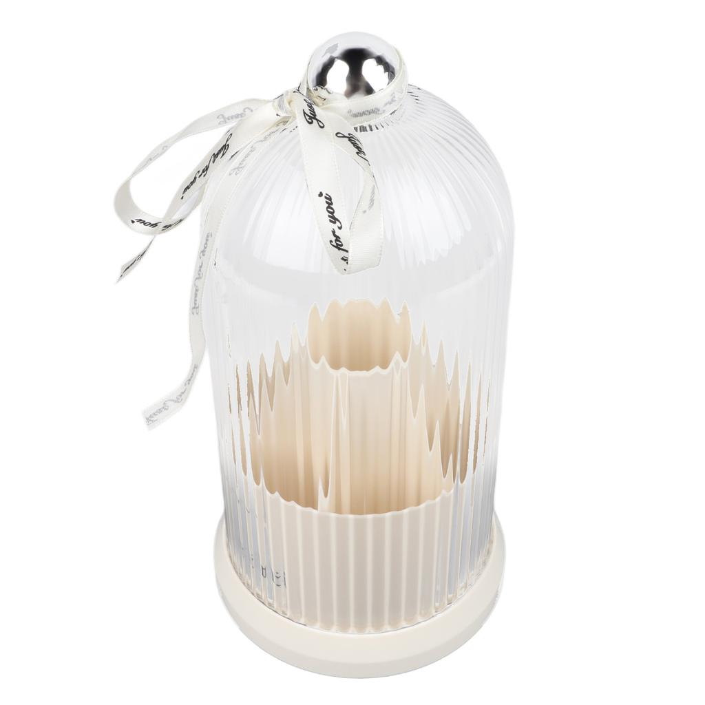 Makeup Brush Storage Holder 360 Degree Rotatable Makeup Organizer Dustproof Waterproof Holder for Lipstick Cosmetic