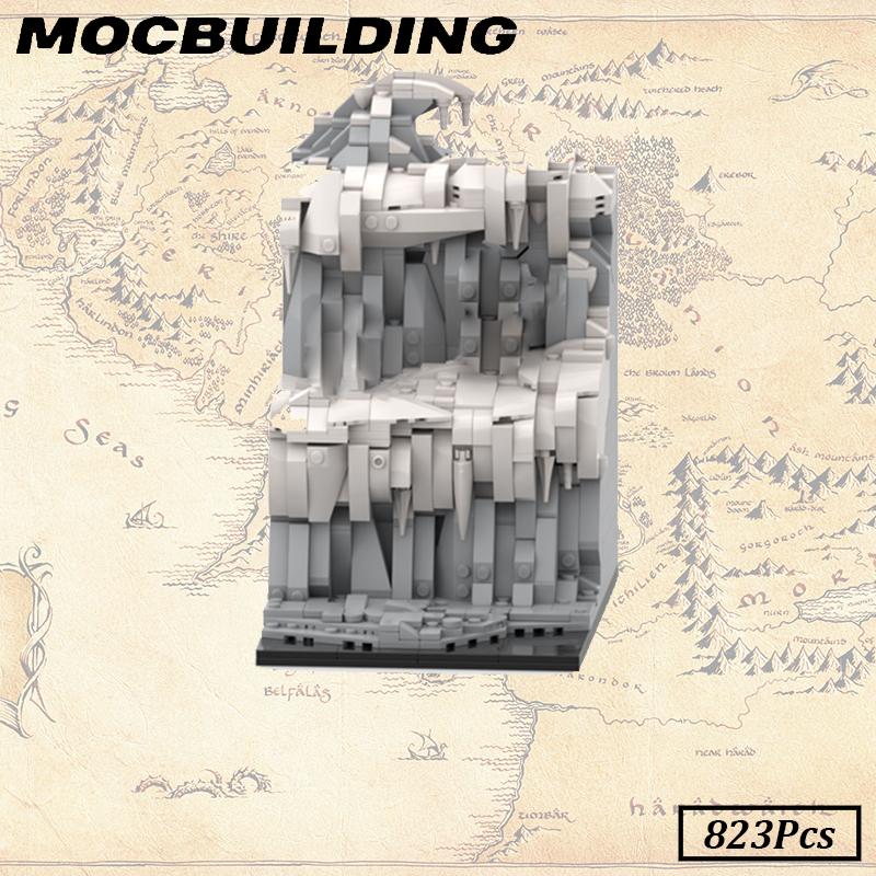 Middle-Earth Moc Building Blocks Scene Rings Building Kits Display Construction Christmas Present Birthday Gift