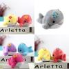 Cute Dolphin Plush Toy Whale Pendant Mini Doll For Company Events Soft Stuffed Animal Gift With Logo