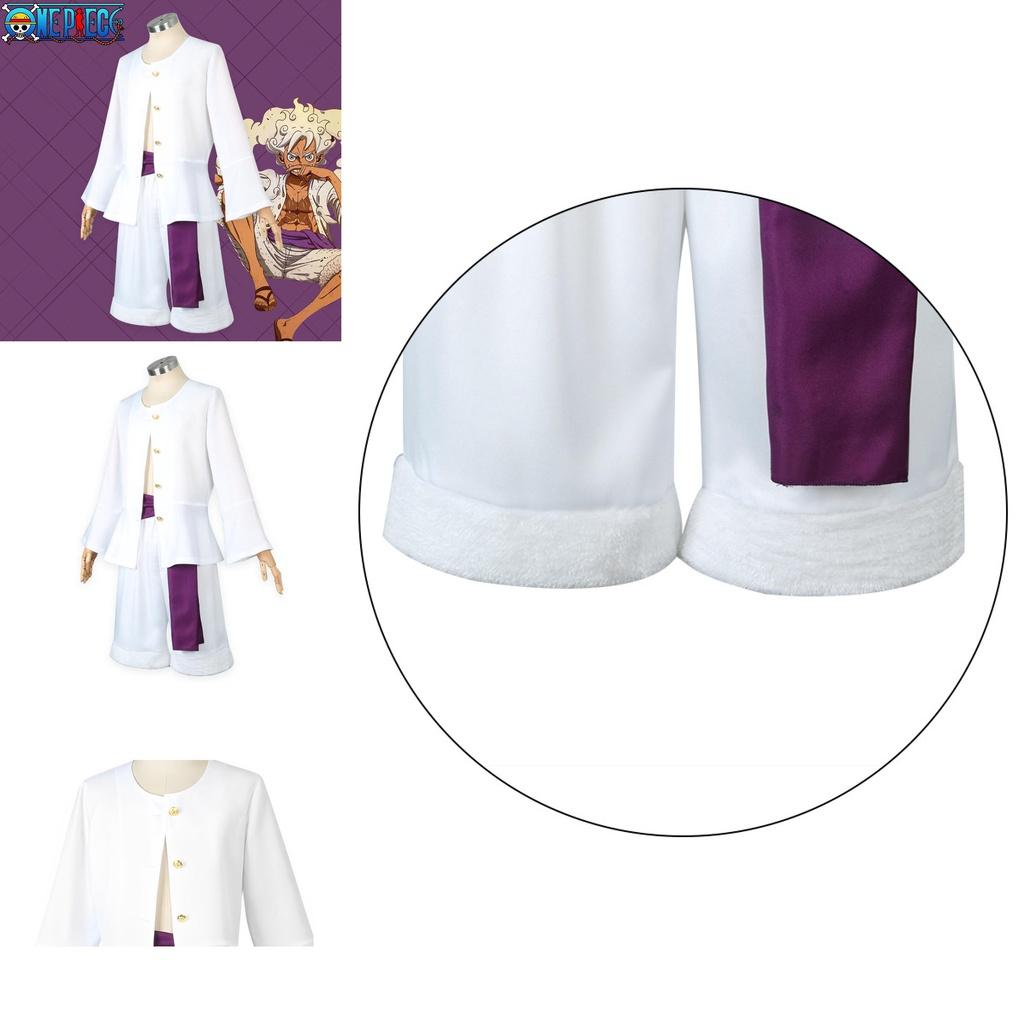 Affe D. Luffy Cosplay Kostüm Anime One Piece Halloween Anzüge