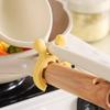 Silicone Deer Ear Pot Shovel Rack Home Kitchen Stove Anti Overflow Soup Spoon Kitchenware Placement Protective Shovel Rack Mobile Storage Rack
