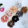 Silvr Bear Luxury Satin Scrunchies for Women Ponytail Holders, Hair Ties - 8 Pack - Designer Edition