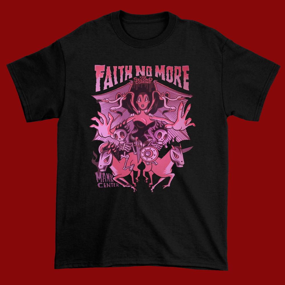 

Винтажная футболка Faith No More The Real Thing Подарок для фанатов Черная Все размеры FF072 Унисекс XXXL