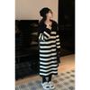 Winter new fashion and fashionable sweater medium and long knitted bottoming dress