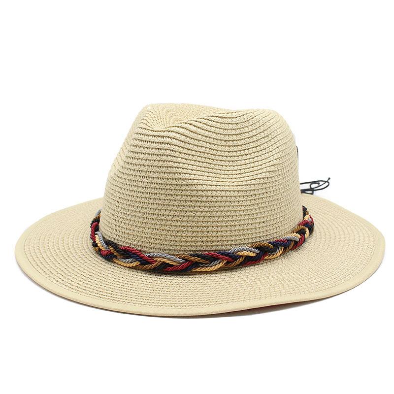 Spring And Summer Women Straw Hat Panama White Top Hat Sun Hat Travel Sun Protection Hat Photo Gift Hat