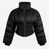 Winter Daunenjacken Damen Individuelle Pufferjacke Mantel Mit Schicker Steppung Taille