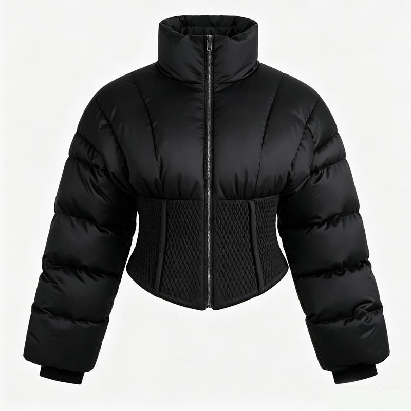 Winter Bubble Jackets Woman`s Custom Puffer