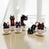 Cat Cafe Coffee  Styling Blind Box Transparent Funny Posture Action Figures Model Collection Toy Desktop Decor Surprise Gifts