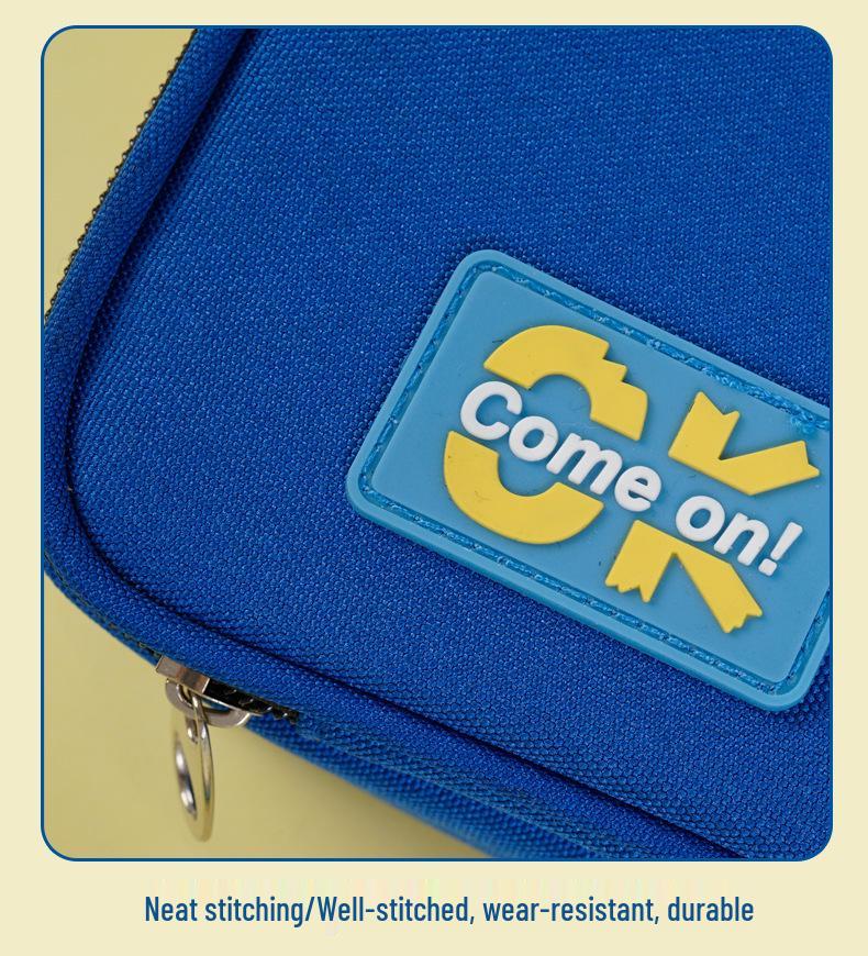 High-Capacity Multifunctional Pencil Case for Students - Double Layer & Customizable