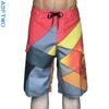 Quick Drying Beach Shorts for Men Surf Beach Shorts Fast Dry Swim Trunks with Bermuda, Fitness Muscle Short Pants, Summer, New,