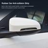 4Pcs Rubber Anti Collision Strip Car Door Rearview Mirror Protector Stickers For Morris Garages MG ZS MG5 GS HS GT ZST MG3 MG6