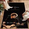 Sheeran Customized Name Floor Rug Office Rug Perfect for Balcony Foyer Entryway Playrooms Antislip Carpet Office home decor Spiritual Gift