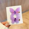 Gradient Silk Yarn Bow Butterfly Hairpin for Kids – Fairytale Style