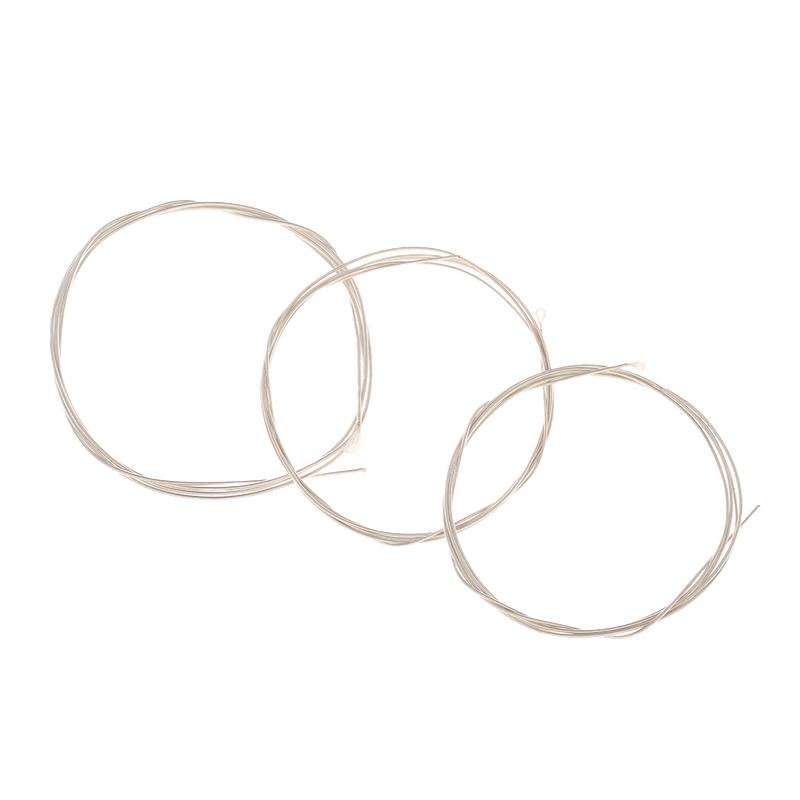 2Set Classical Guitar Strings Nylon Core Basses Silver Plated Copper Alloy Wound Strings Normal Tension / 6-String Set (028-043)