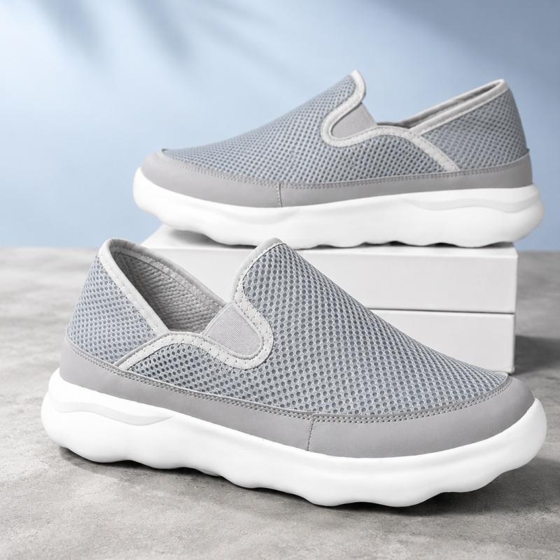 Summer New Style High-Volume Mesh One-Piece Casual Running Shoes - Fashionable Trendy Men'S Shoes - Sports Shoes - Casual Shoes