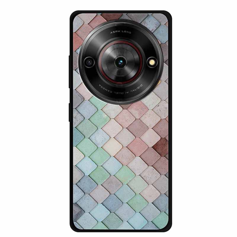 For ZTE Blade A75 5G Case Luxury Marble Silicone Soft Phone Cover for ZTE Blade A75 5G Protective TPU Back Shell Coque Capa A 75
