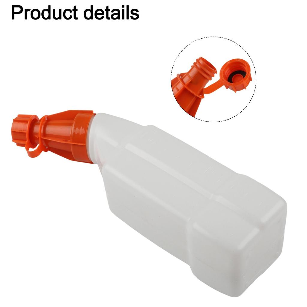 1L Capacity Oil Mixing Bottle for 2 Equipment Essential Gardening Tool