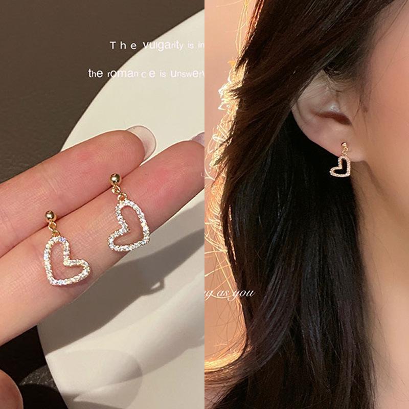 Korean Pearl Tassel Earrings with Silver Needle
