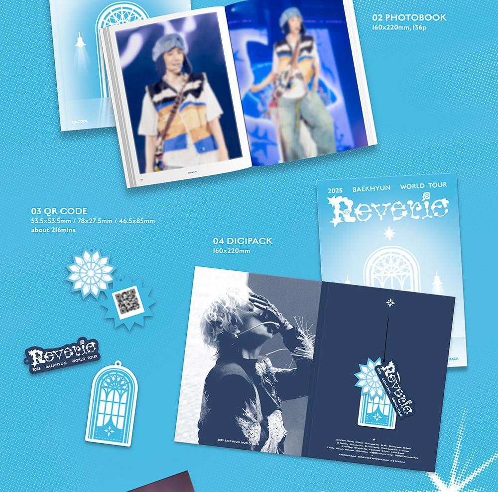[POB] BAEKHYUN 2025 WORLD TOUR [Reverie] in SEOUL (QR CODE)