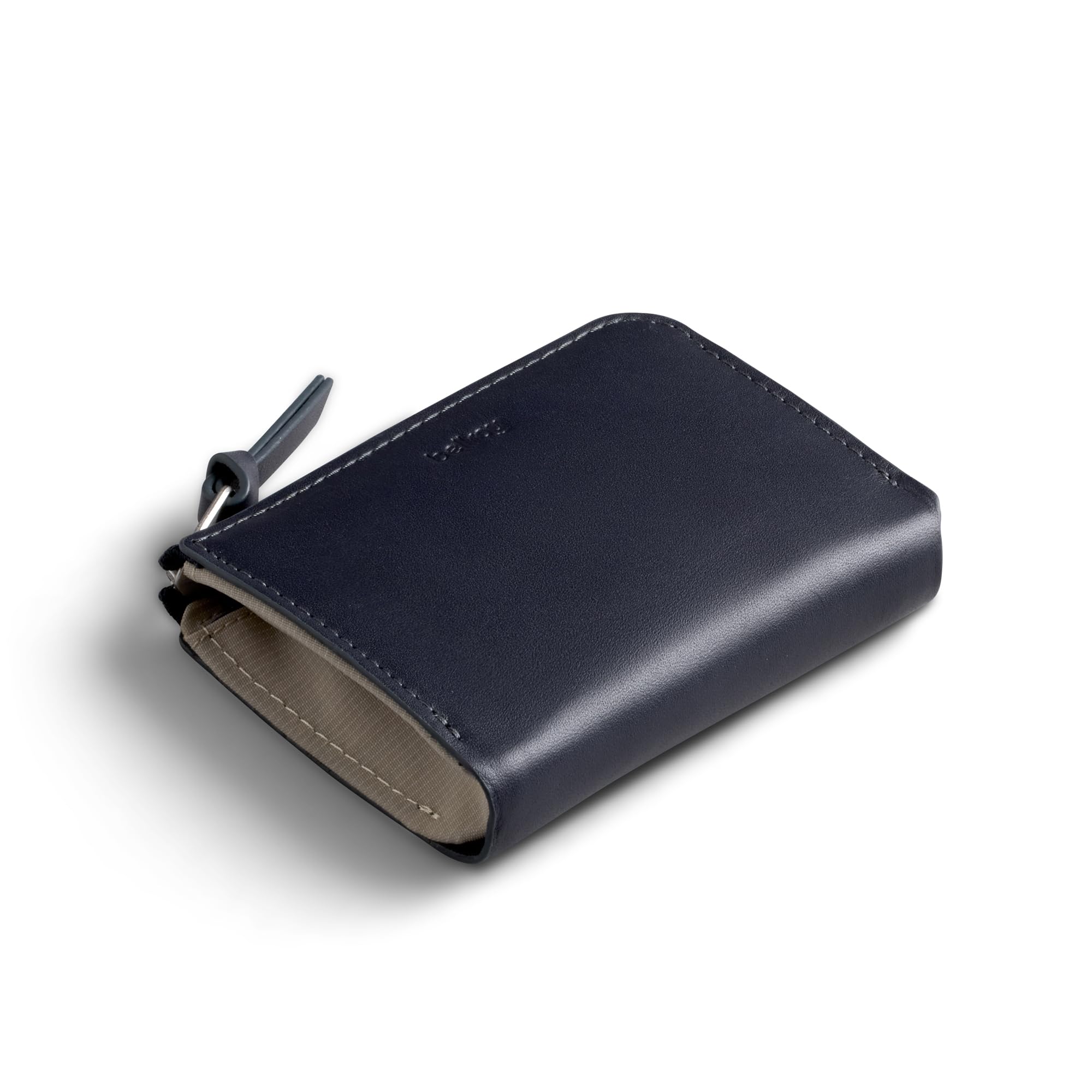 

Компактний гаманець Bellroy на блискавці зі сховищем для карток, монет та ключів, темно-синій, з кишенями L-Pocket, гаманцем, -