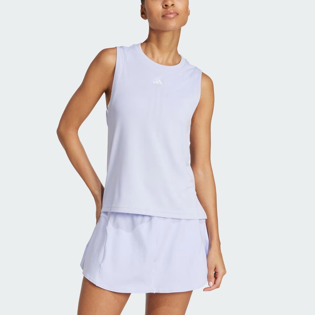 Adidas Free Shipping With AdiClub Tennis Climacool+ Match Tank Top JN2096