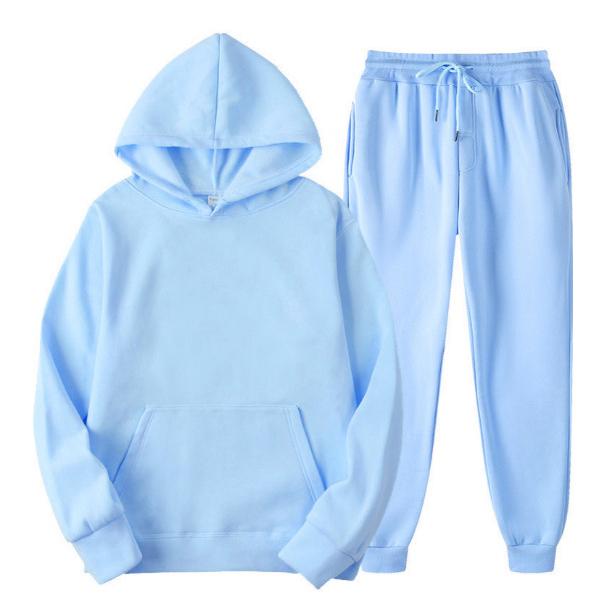 Modische Damen-Sets, einfarbig, warm, Kapuzenpullover, Sweatshirts und lange Hose, lockerer Damen-Sportanzug, Trainingsanzug, Sportbekleidung, zweiteilige Sets, Outfit, Playsuit