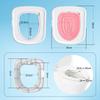 Cat Toilet Training Kit, Reusable Puppy Cat Litter Mat Kitty Urinal Seat Toilet Trainer, Strong Bearing Capacity Home Urinal Seat Potty for Puppy &