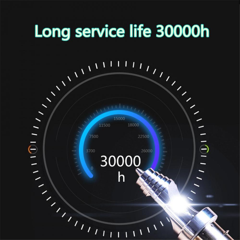 Motorcycle Aluminum H4 Led Headlight 7500K 4000Lm 38W Dual Side Bright Light