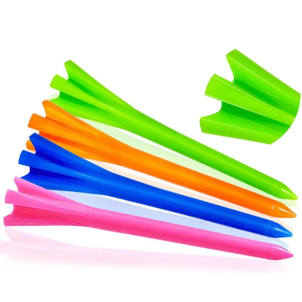 100Pcs Plastic Golf Ball Holder Improved Durability Golf Seats Golf Tee Set Golf Accessories