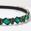 Glamorous Retro Rhinestone Headbands Elegant Sparkling Hair Hoop Narrow Women Headbands for Women
