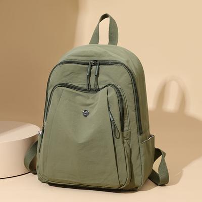 Student Schultasche Einfarbig Damen Reiserucksack Große Kapazität Rucksack