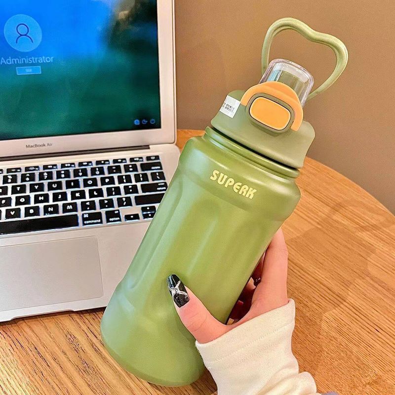 Large Capacity Vacuum Cup 316 Stainless Steel Outdoor Household Satchel Water Kettle Student Neutral Convenient Sports Drinking Cup