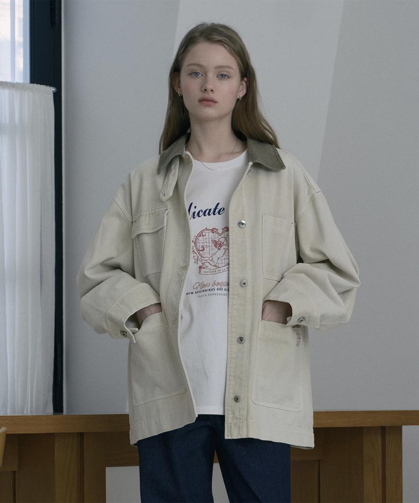 Jucyjudy Overdyed Field Jacket J1Jk020A